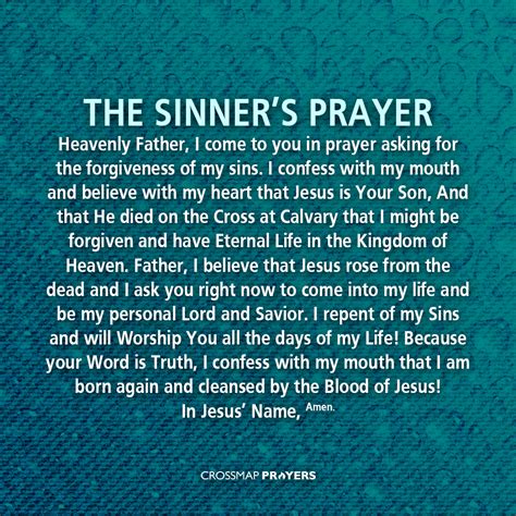 The sinner's prayer in the bible. Things To Know About The sinner's prayer in the bible. 
